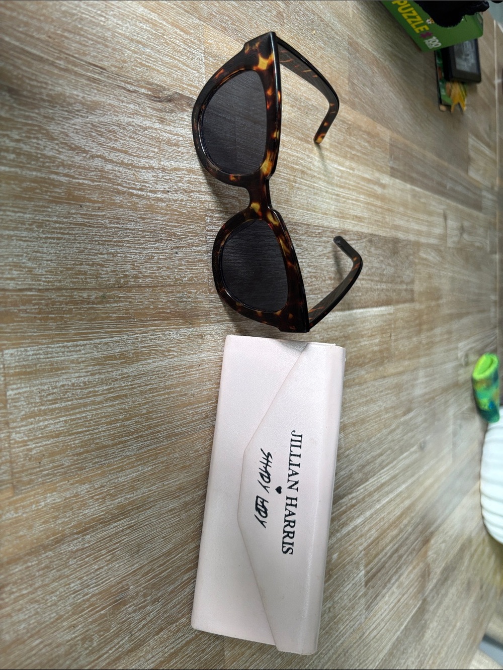 Shady Lady for Jillian Harris Women's Tortoiseshell Sunglasses - Brown